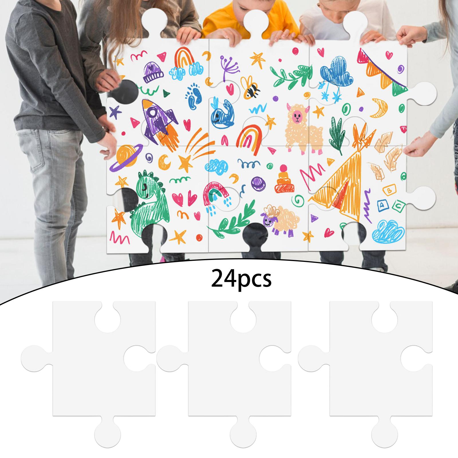 Lege puzzel voor kinderen en v - Puzzle Blank White recensie en prijs